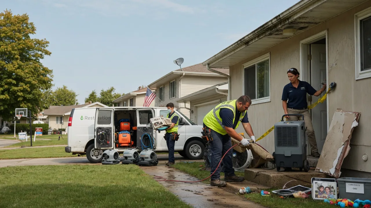 Water Damage Restoration in Little Chute, WI near me